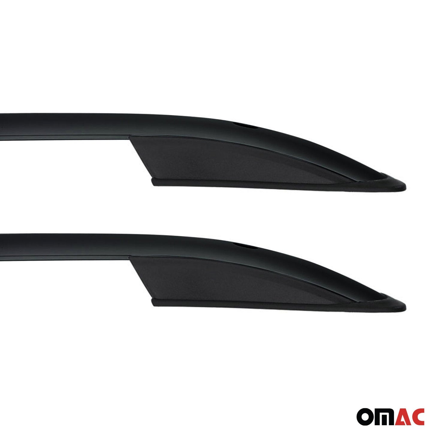 2016-2019 Peugeot 3008 Dachreling Dachträger Schwarz Aluminium 2 tlg