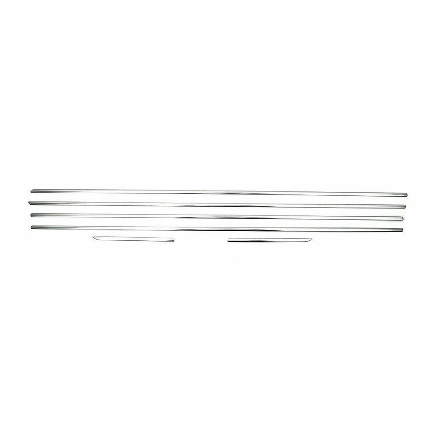 Benzi decorative pentru geamuri pentru Toyota Land Cruiser Prado J150 2009-2023, cromate