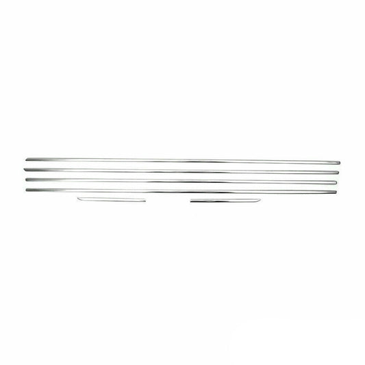 Benzi decorative pentru geamuri pentru Toyota Land Cruiser Prado J150 2009-2023, cromate