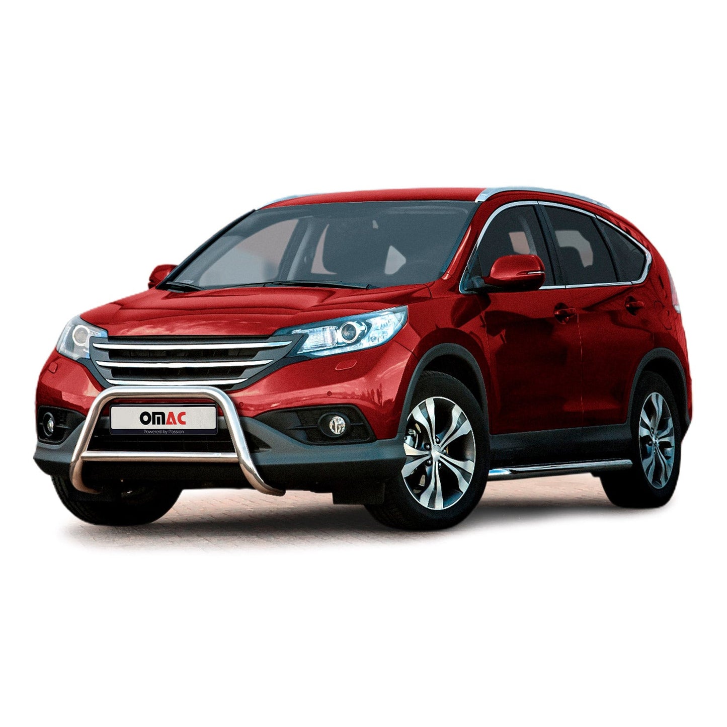 Frontbügel Schutz Frontschutzbügel für Honda CR-V 2012-2016 mit ABE Stahl Silber