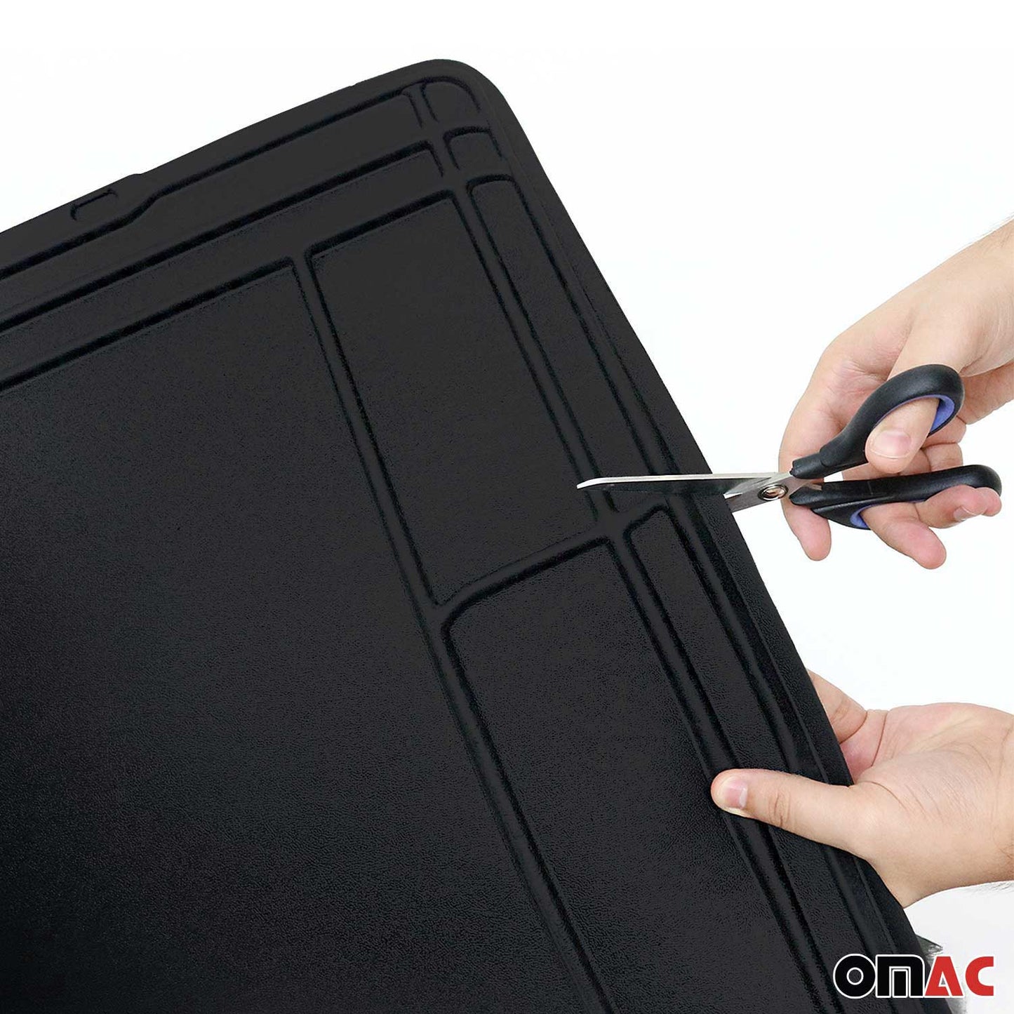 Căptușeală/tavă pentru portbagaj din cauciuc, multifuncțională, universală, 87 x 57 cm