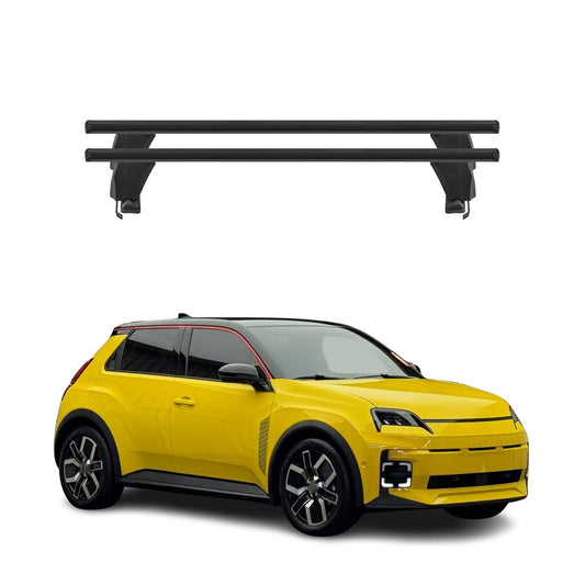 Menabo Dachträger Grundträger für Renault 5 E-Tech 2024-2025 Alu Schwarz 2tlg