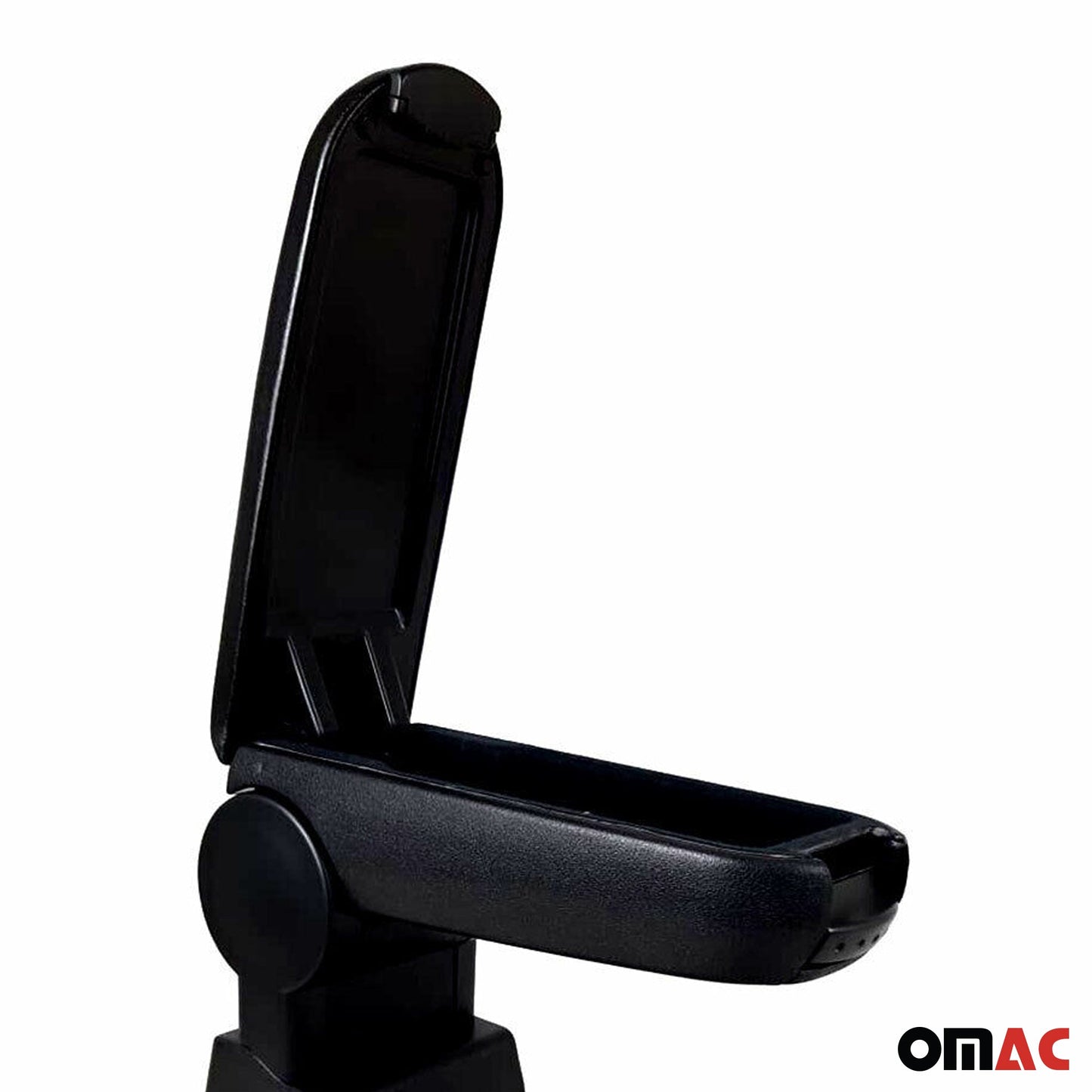 Mittelarmlehne Armlehne Mittelkonsole für VW Polo 2001-2009 PU-Leder ABS Schwarz