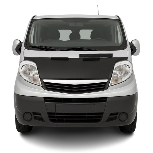 Protecție capotă anti-ciobire pentru Renault Trafic 2001-2014, jumătate neagră