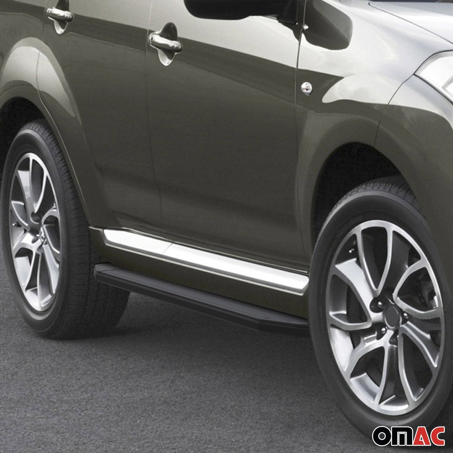 Trittbretter Seitenschweller für Citroen C4 AirCross 2012-2024 ABE Alu