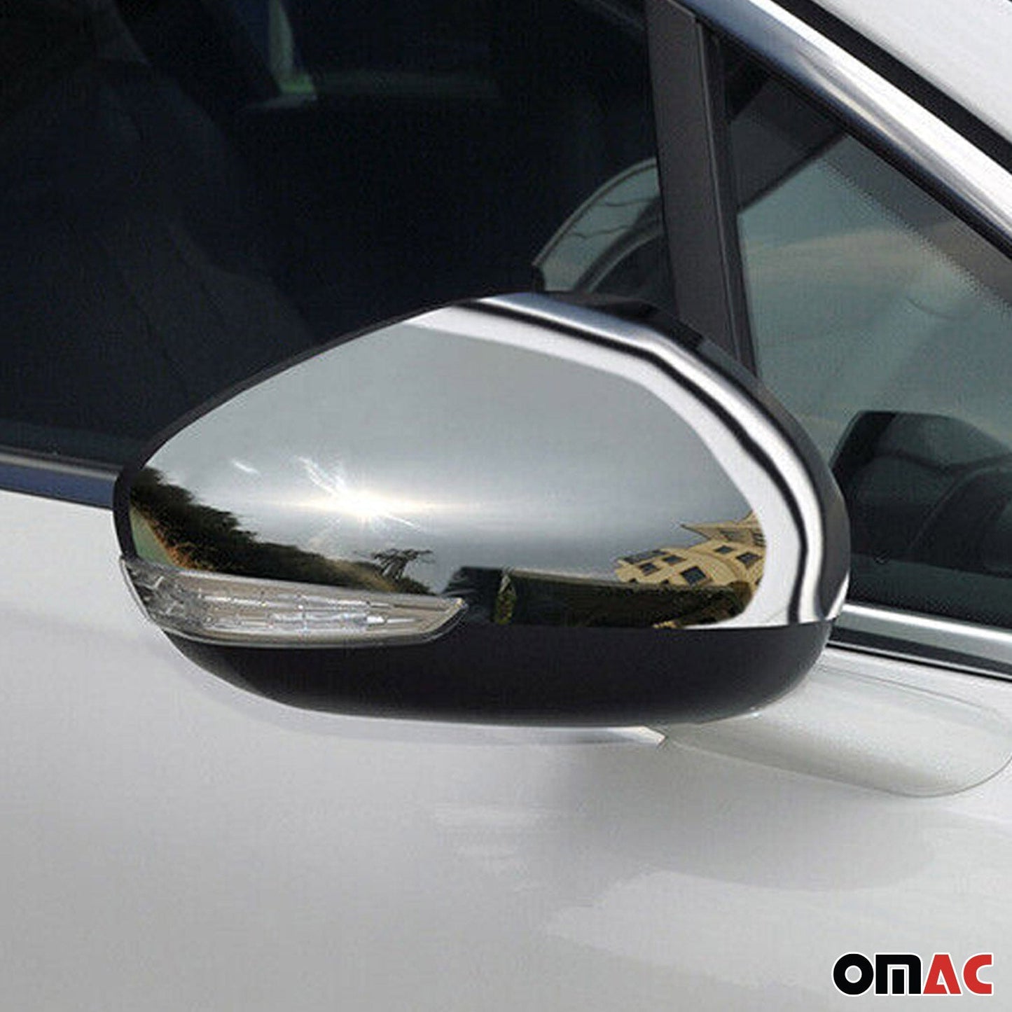 Spiegelkappen Spiegelabdeckung für Citroen C4 Grand Picasso 2013-2018 Edelstahl