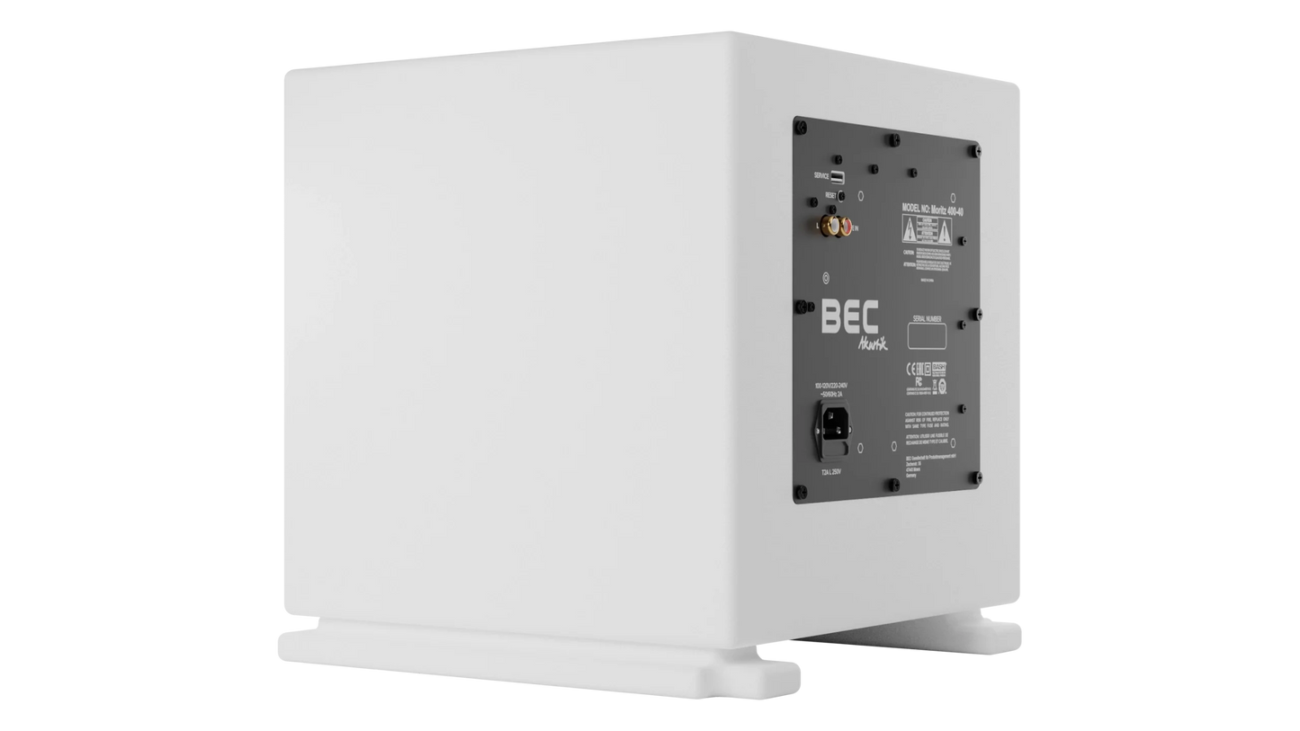 BEC Akustik Subwoofer Moritz 400-40 – 400 Watt self-powered Subwoofer mit DSP