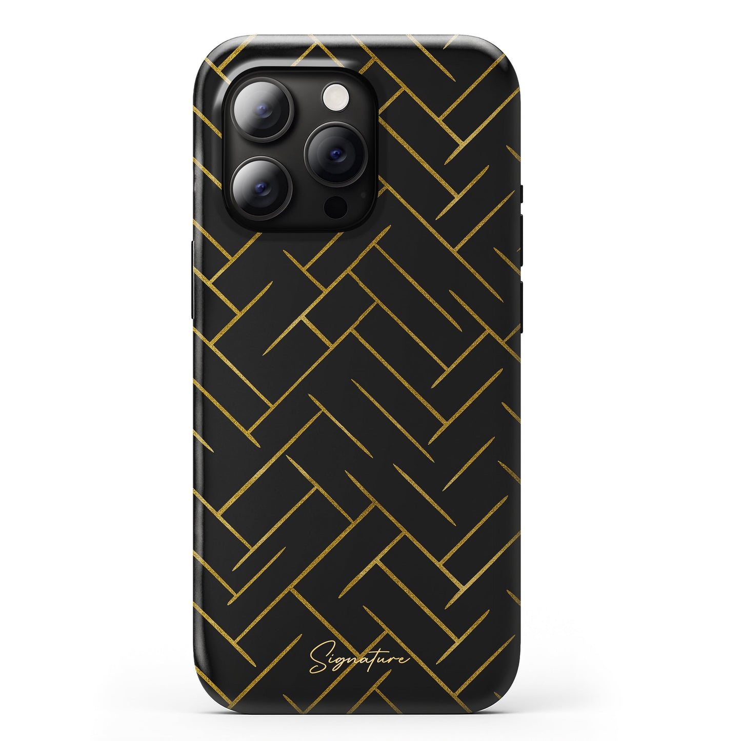 Noir iPhone 15 Pro Hülle - Schimmerndes Berliner Lichtdesign - Stoßfest Passgenau Dünn