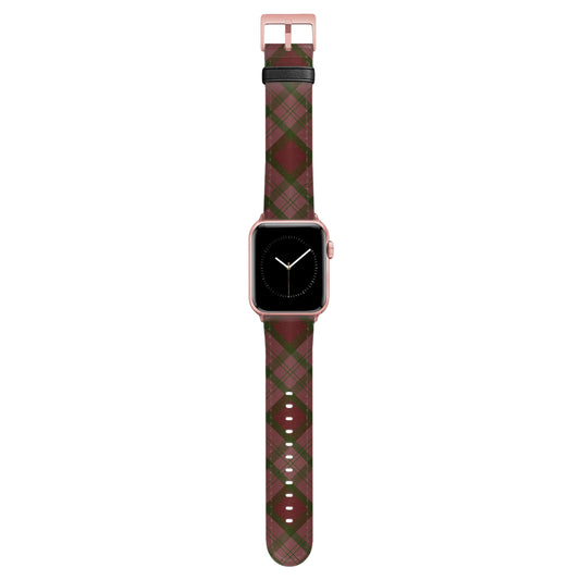 NALIA Oxford Armband - Größe 42-49mm Leder Kompatibel Series 1-3