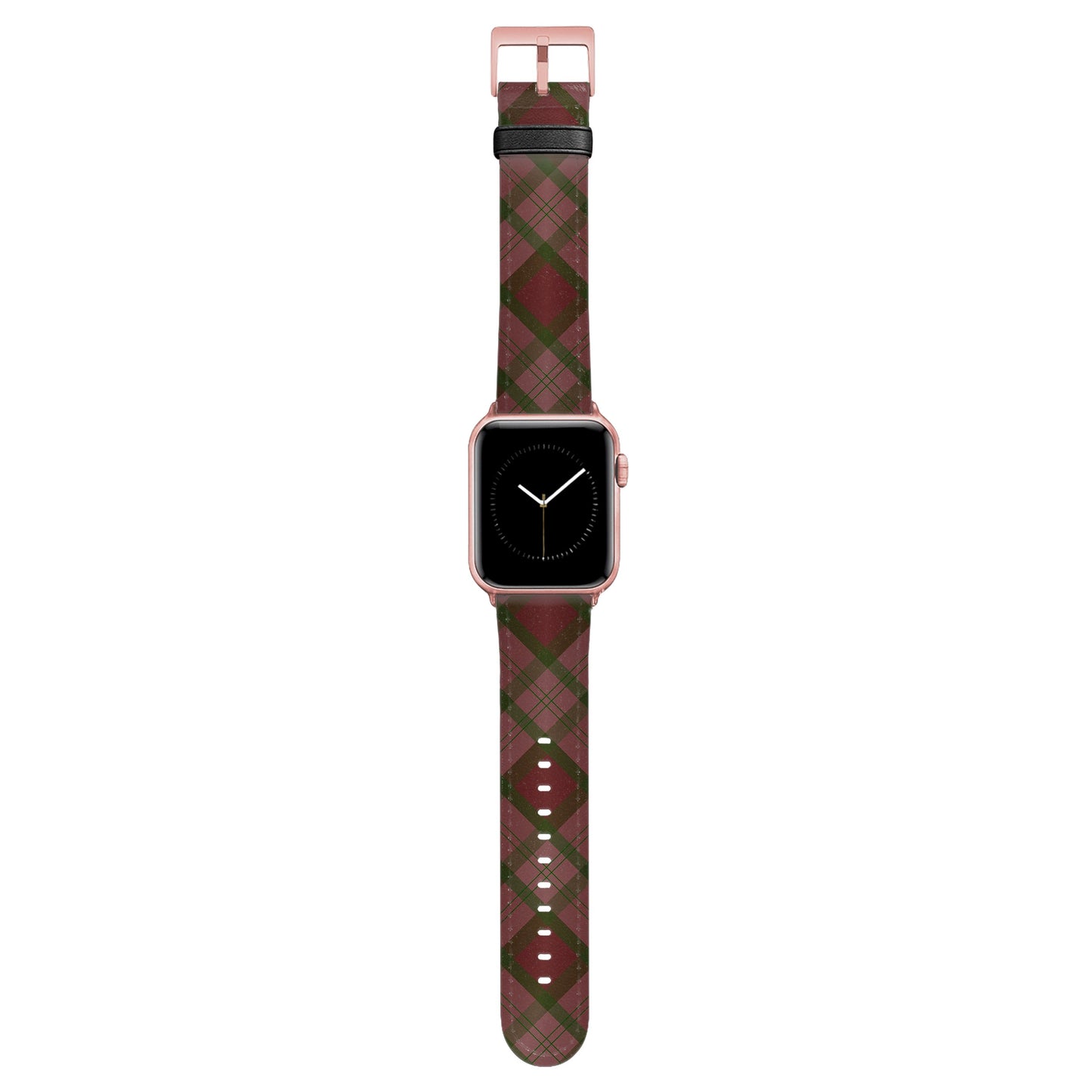 NALIA Signature Oxford Armband - Größe 38-41mm Und 42mm Kompatibel Apple Watch Serie 10