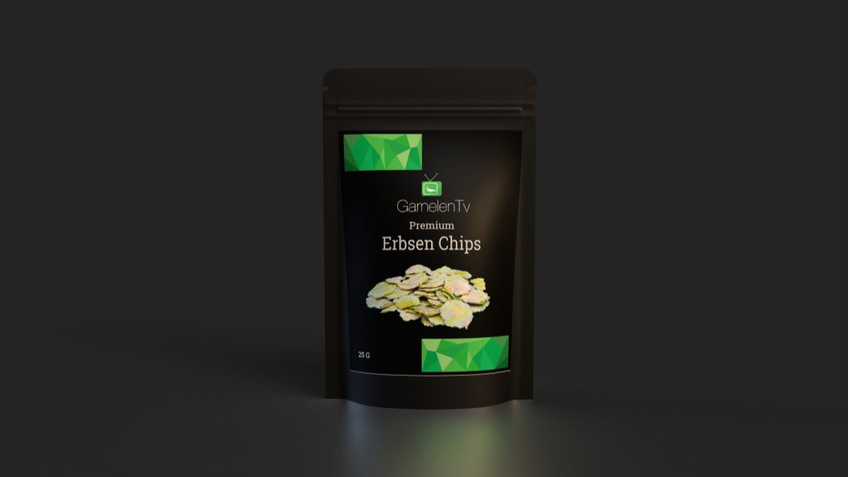 Premium Erbsen Chips 25g