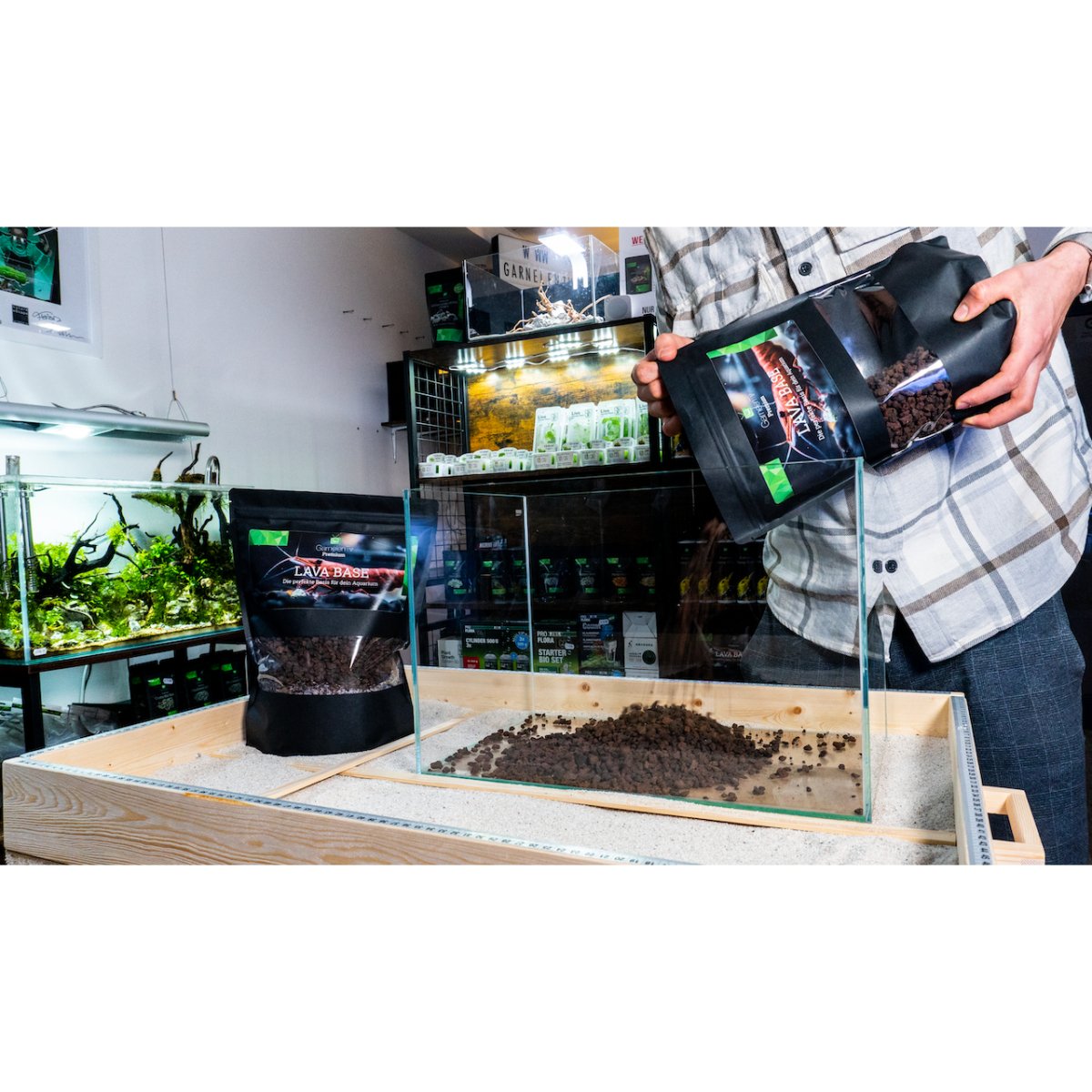 Premium Lava Base 3kg - Basis für jedes Aquarium