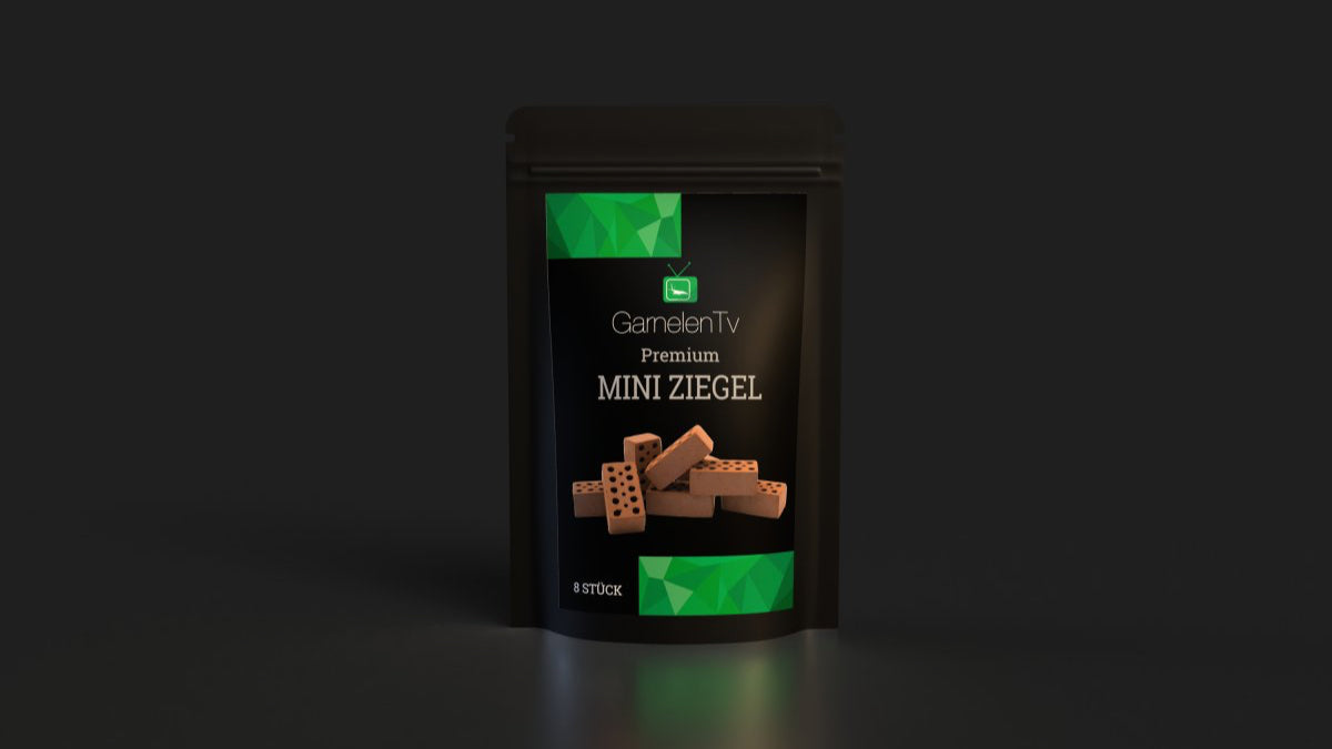 Premium Mini Ziegel "Chocolate"