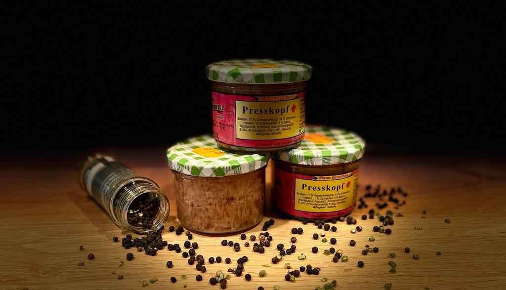 Cap de presare în sticlă