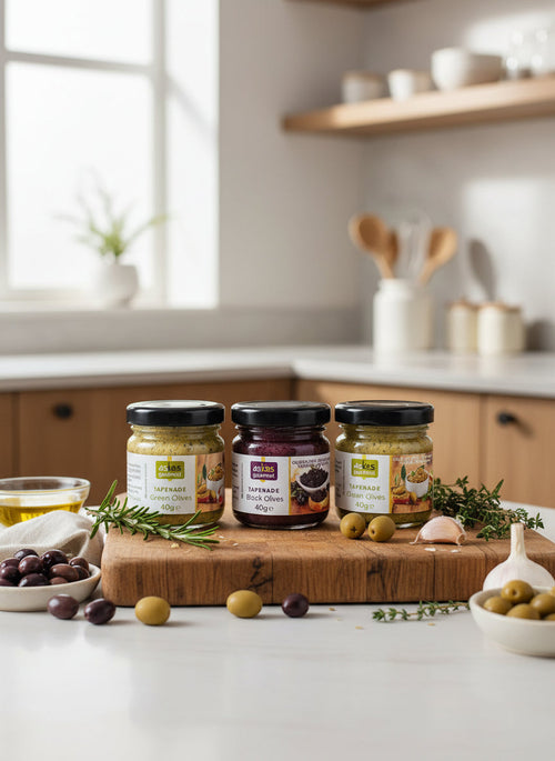 Probier-Set Oliven-Tapenade 3x40g