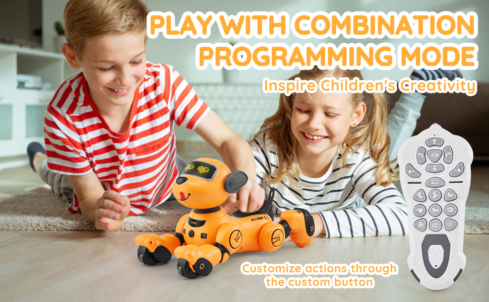 VEVOR Remote Control Robot Dog Toy German Edition