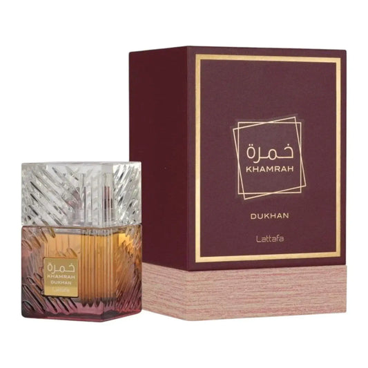 Lattafa Khamrah Dukhan Orientalischer Duft - 100 ml Unisex Eau de Parfum