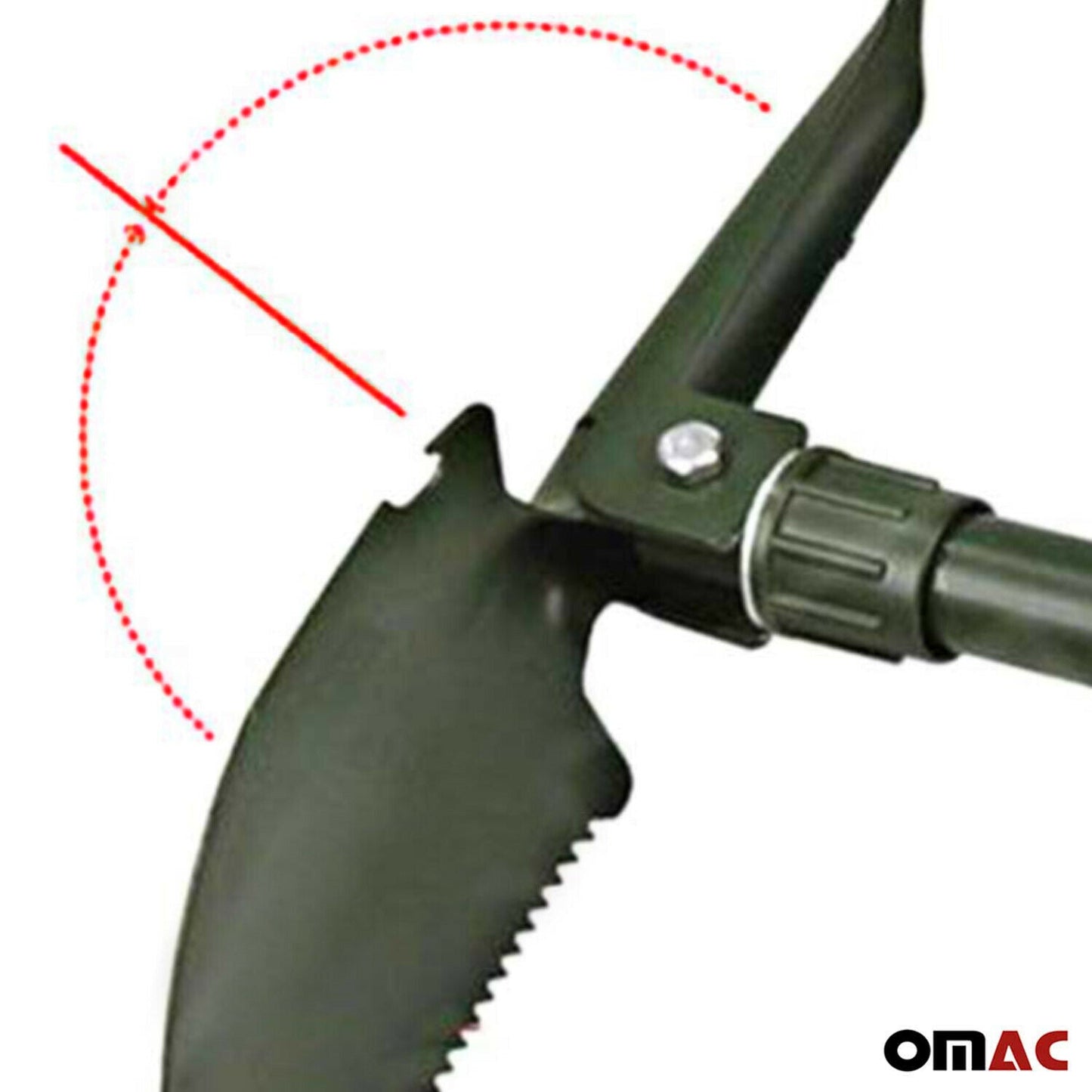 Multifunktions Klappspaten mit Kompass Tasche Spaten Garten Hacke Säge Outdoor