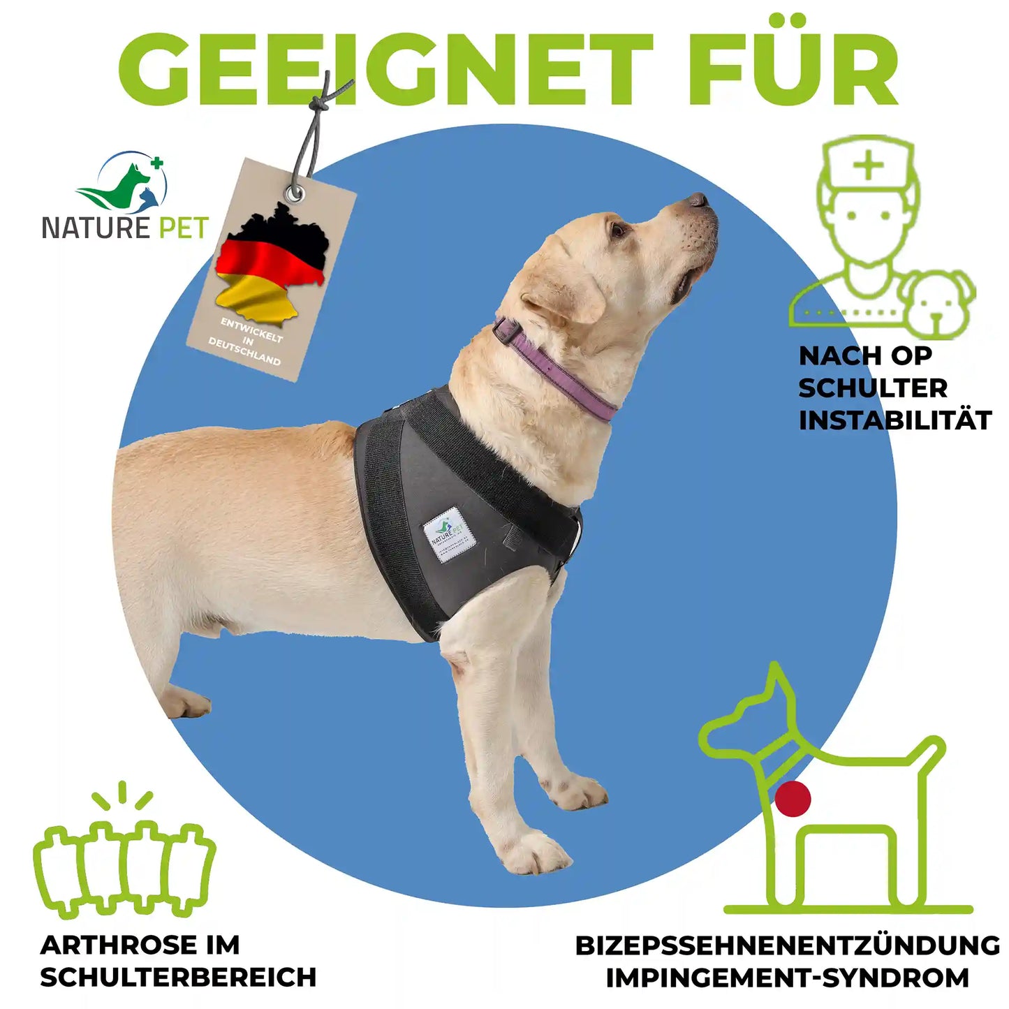 Schulter Abduktion Bandage für Hunde
