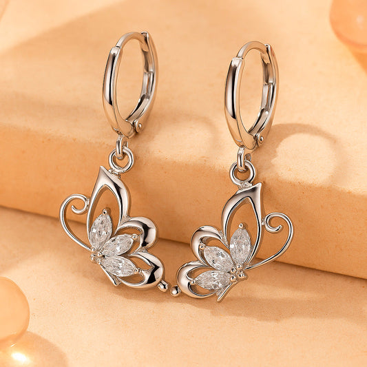Schmuck Set aus 925er Sterling Silber, Happy Butterfly