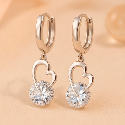 Schmuck Set aus 925er Sterling Silber, Diamond Love