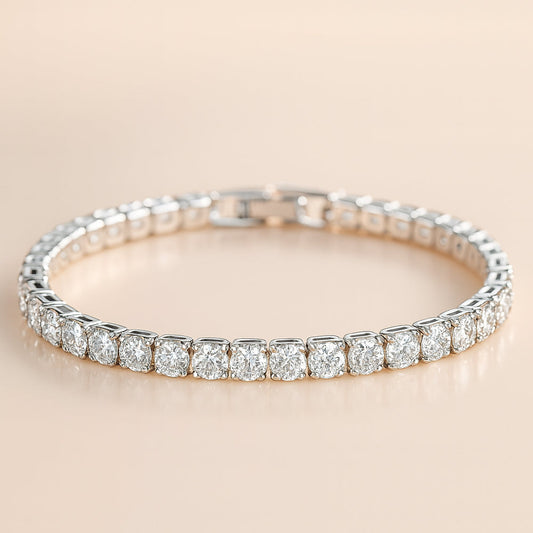 Brățară din argint 925, brățară tenis cu zirconiu cubic, 19cm