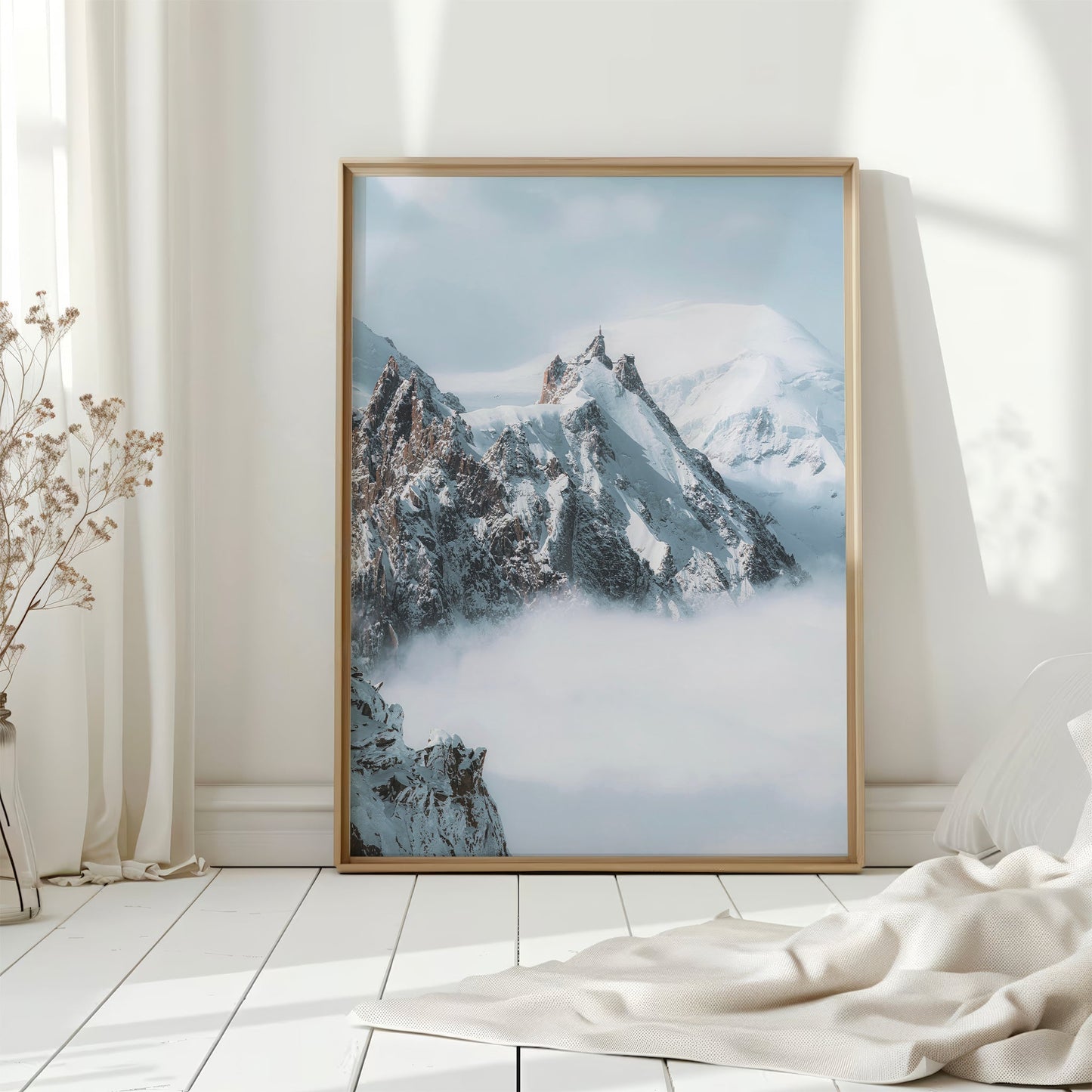 Aiguille Du Midi Art Print - Papiergewicht 200 g/m² Format A3 DPI 300