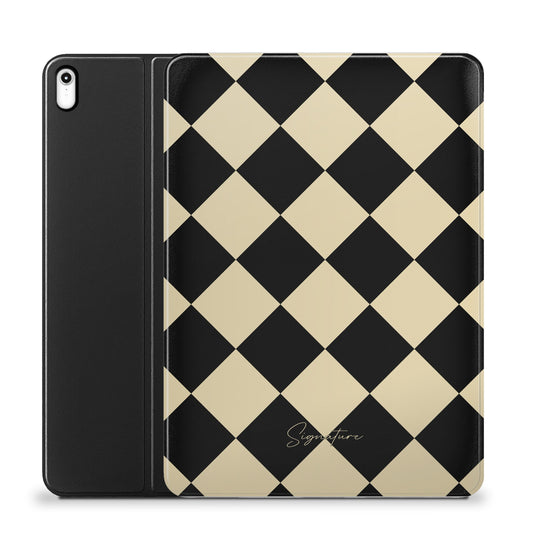 Husă Soho pentru iPad Air 11 cu model Checkerboard - Capacitate: Nu se aplică, Performanță: Nu se aplică, Dimensiuni: 11 inci