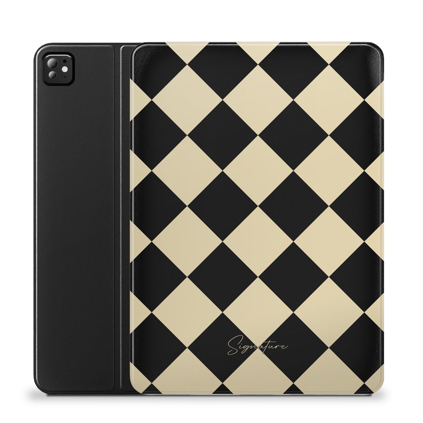 NALIA Soho Hülle Checkerboard-Design - Kapazität 11 Zoll, Leistung Magnetverschluss, Größe iPad Pro 11