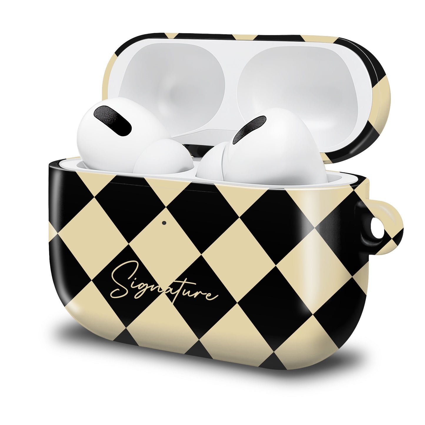 NALIA Soho AirPods Pro 2 Hülle Signature Soho Design - Kapazität Standard, Größe Kompakt, Material Silikon