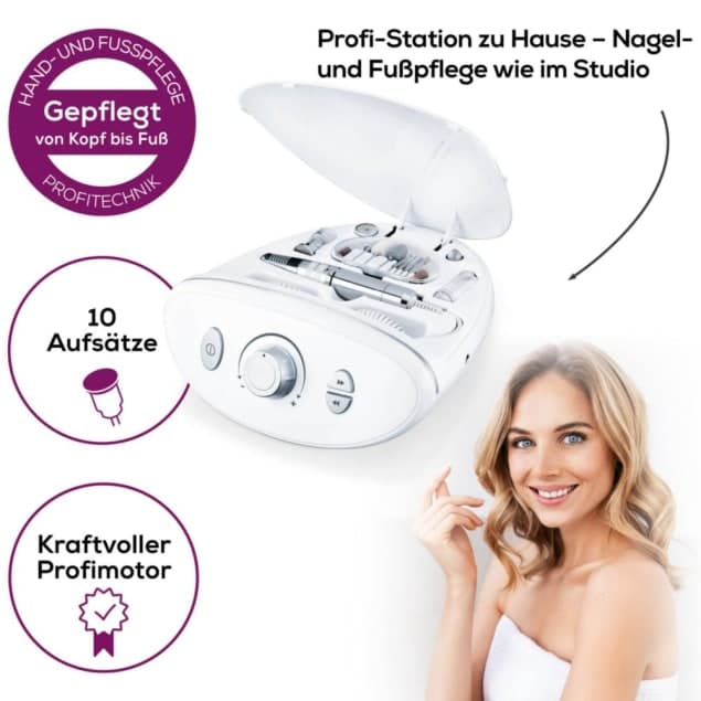 Stație profesională de manichiură/pedichiură 20.000 rpm – 57068