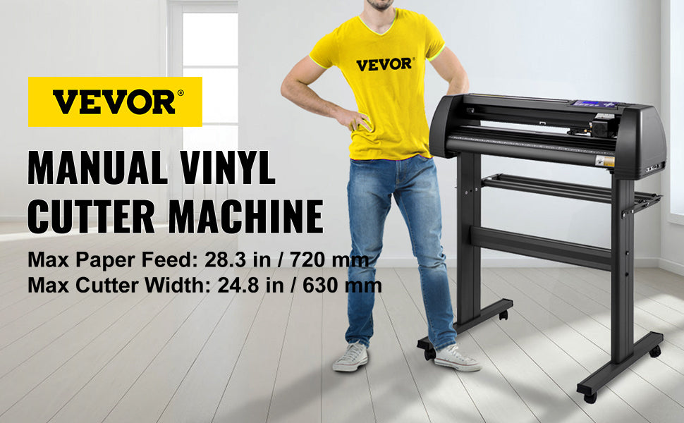 Schneideplotter 2025: VEVOR 28 Inch Vinyl Cutter - Floor Stand Plotter Adjustable SIGNMASTER Collection