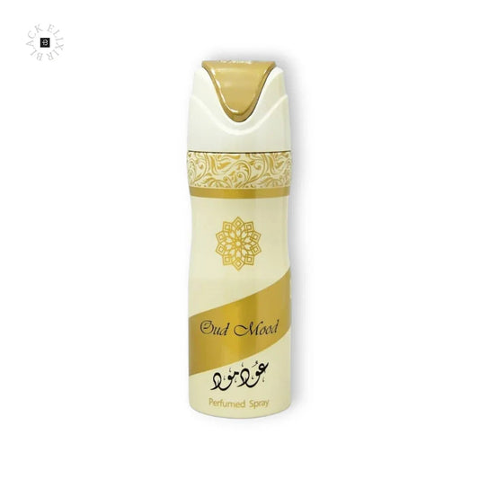 Lattafa Oud Mood Deo Spray - Kapazität 200 Milliliter Duftnote Oud